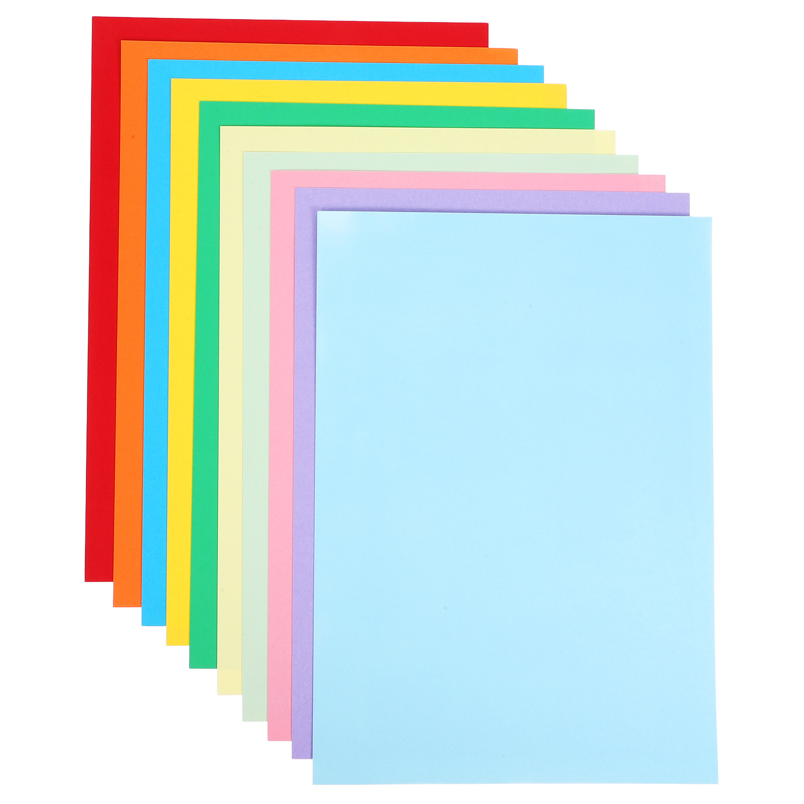 Papercraft Supply Invitation - 50 fogli di cartoncino colorato spesso,