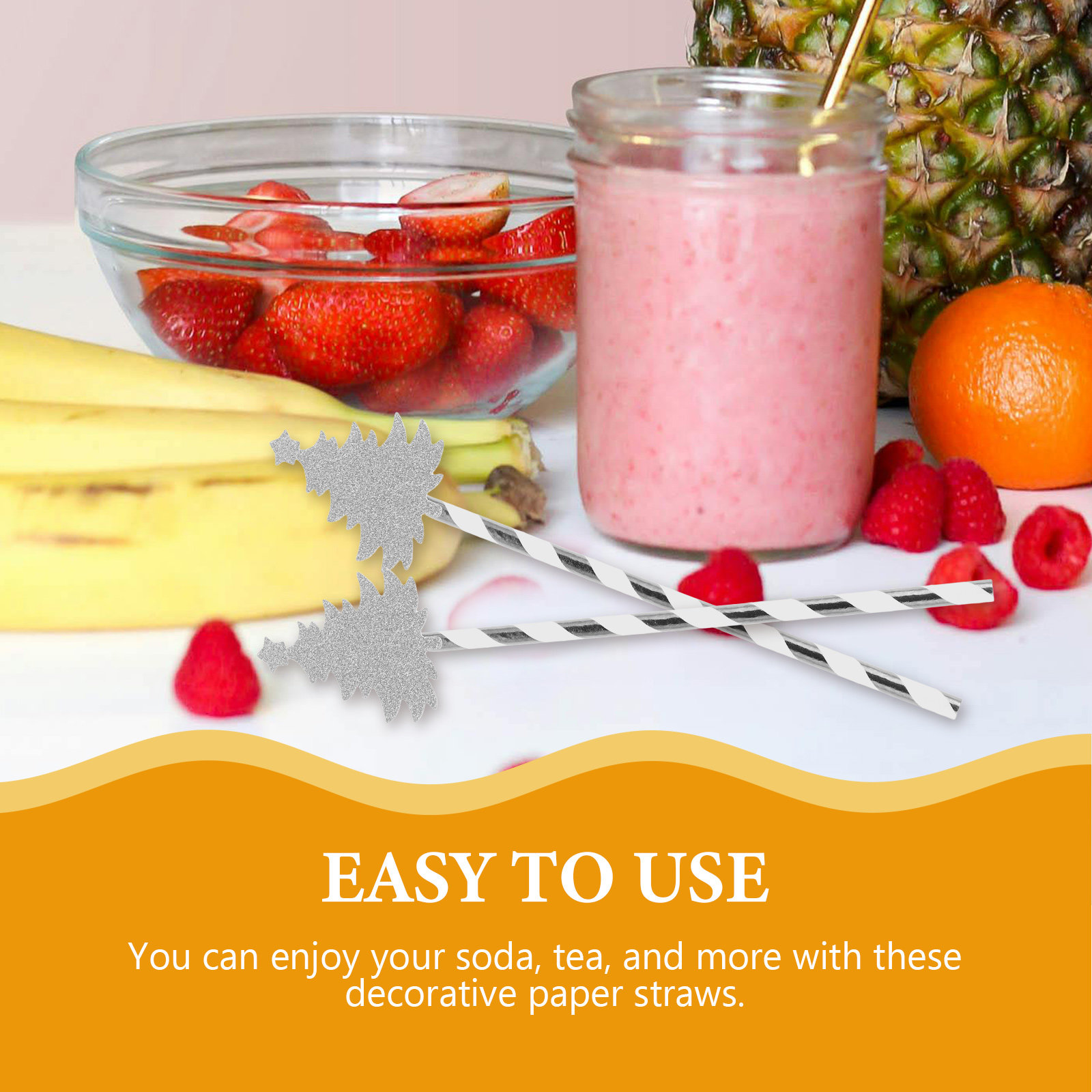 25 cannucce di carta a tema na - Paper Straw Color recensione e prezzo