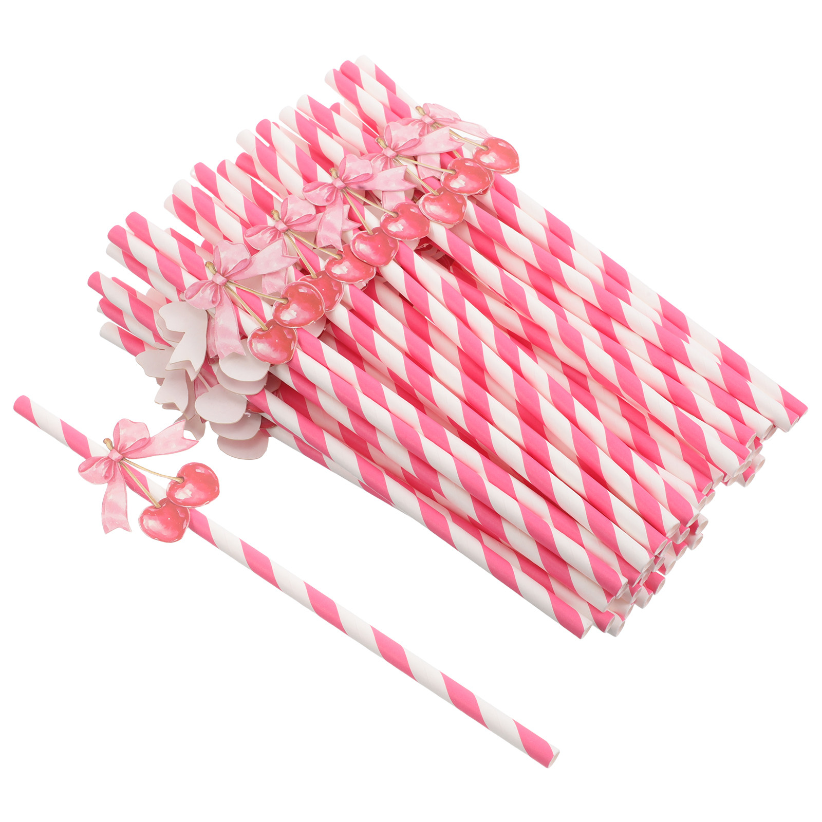 50 cannucce di carta a tema ci - Paper Straw Color recensione e prezzo