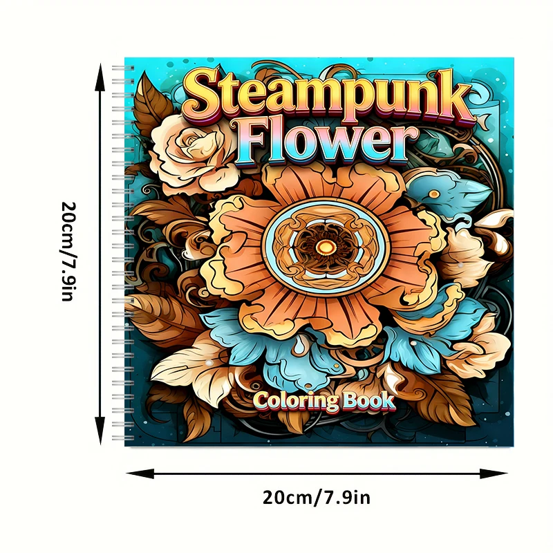 Libro da colorare Fiori Steamp - Event Supplies recensione e prezzo