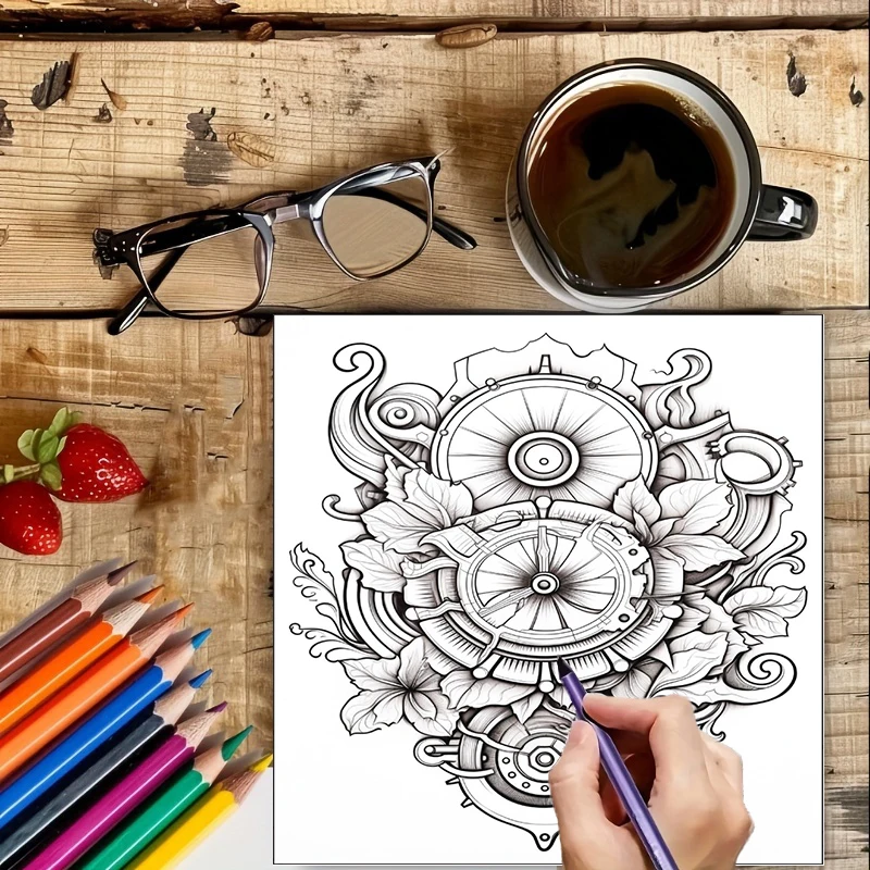 Libro da colorare Fiori Steamp - Event Supplies recensione e prezzo