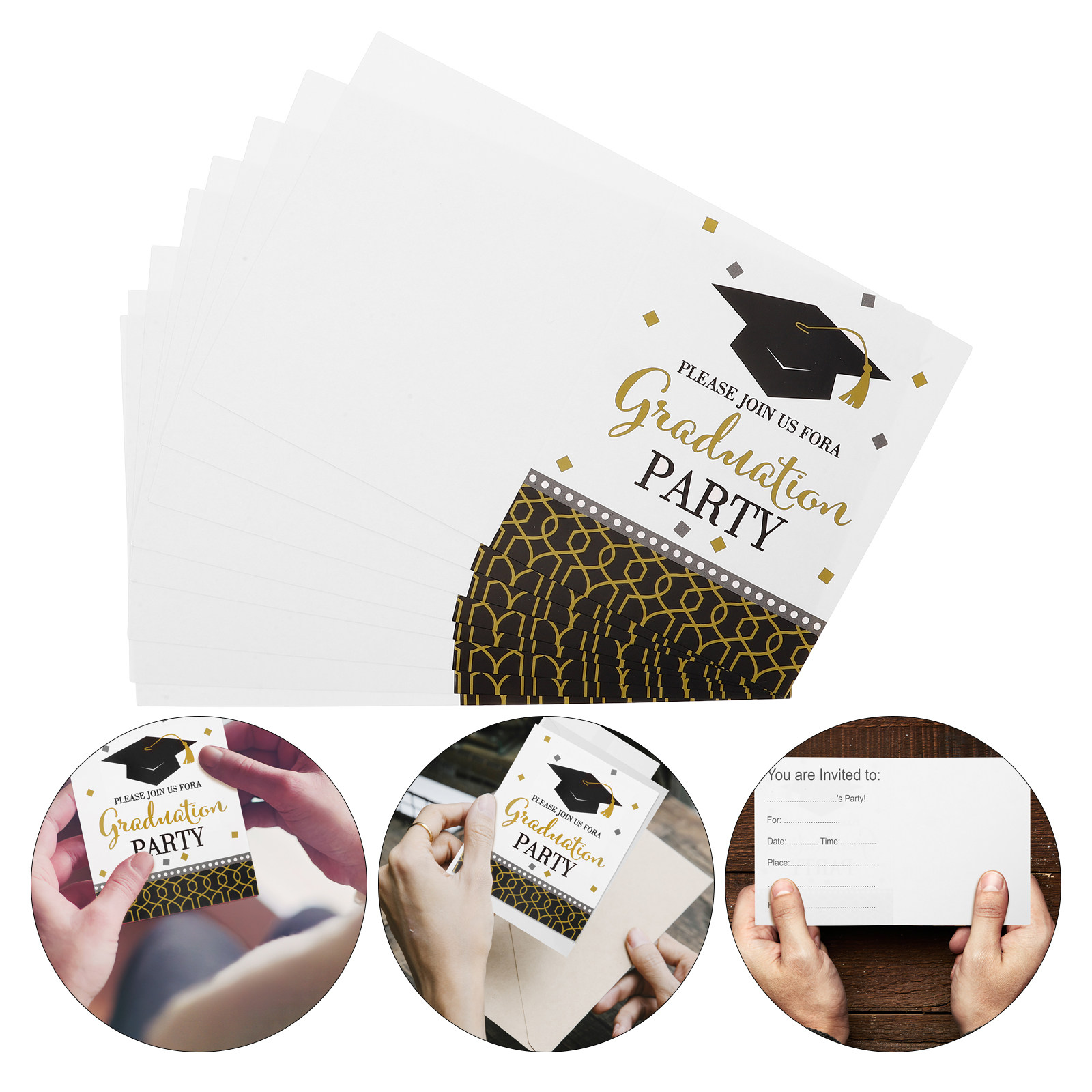 8 biglietti d'invito a tema la - Papercraft Supply Invitation recensione e prezzo